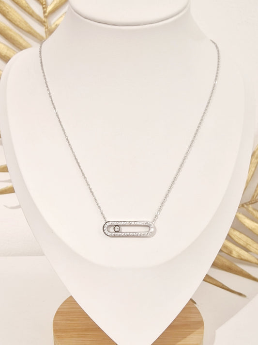 COLLIER MELISSA ACIER ARGENT