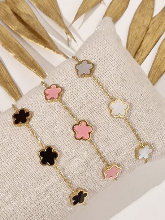 BRACELET MERVEILLE ACIER OR