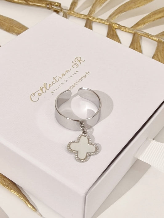 BAGUE MIMI ACIER ARGENT