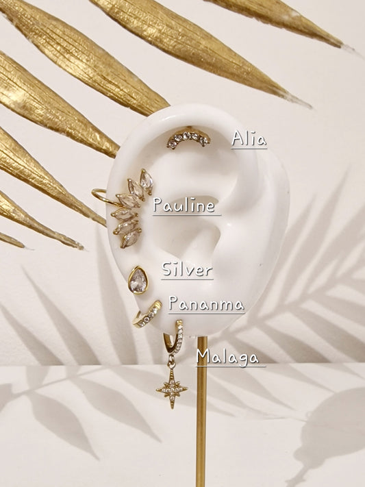 EARCUFF ACIER PAULINE