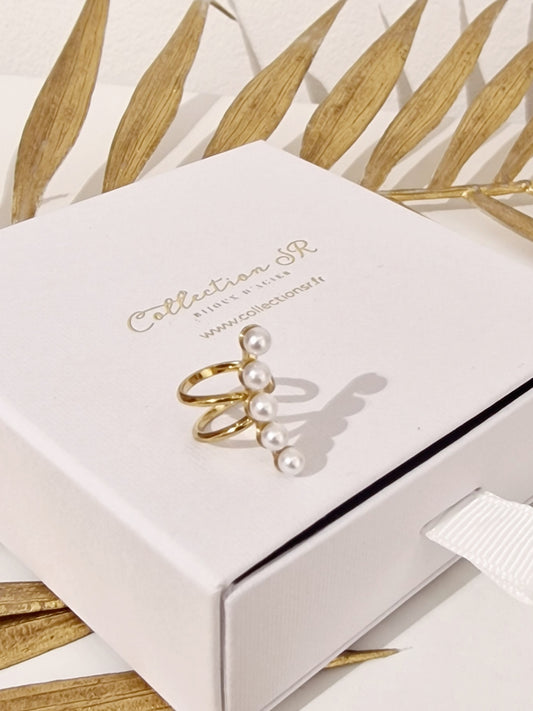 EARCUFF ACIER CHRISTINA