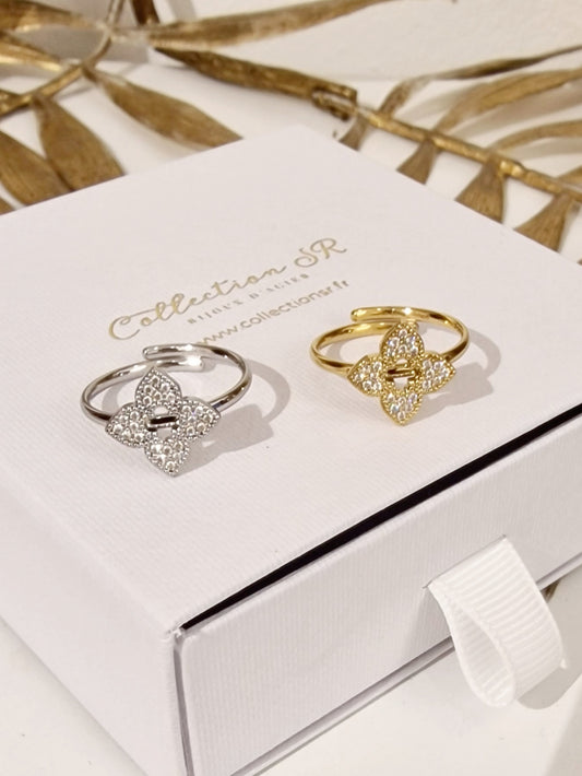 BAGUE CHARLOTTE ACIER