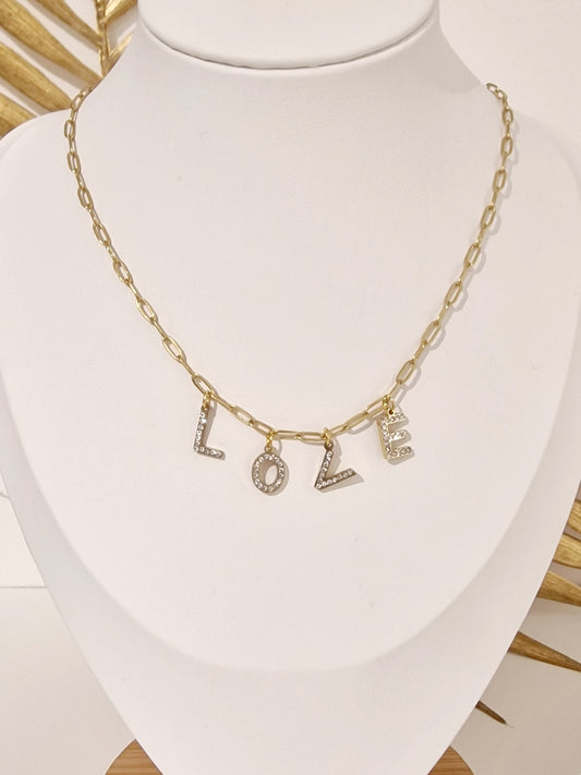 COLLIER NAME STRASS DORE