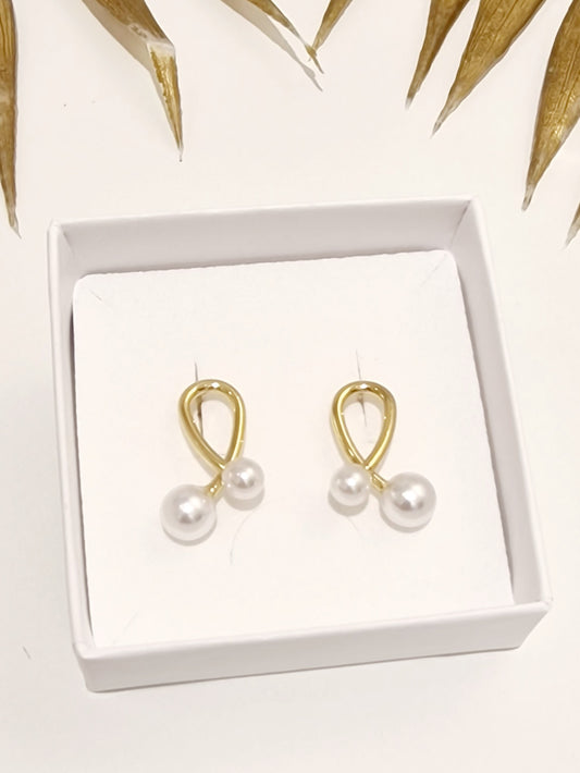 BOUCLES D'OREILLES CAIA ACIER