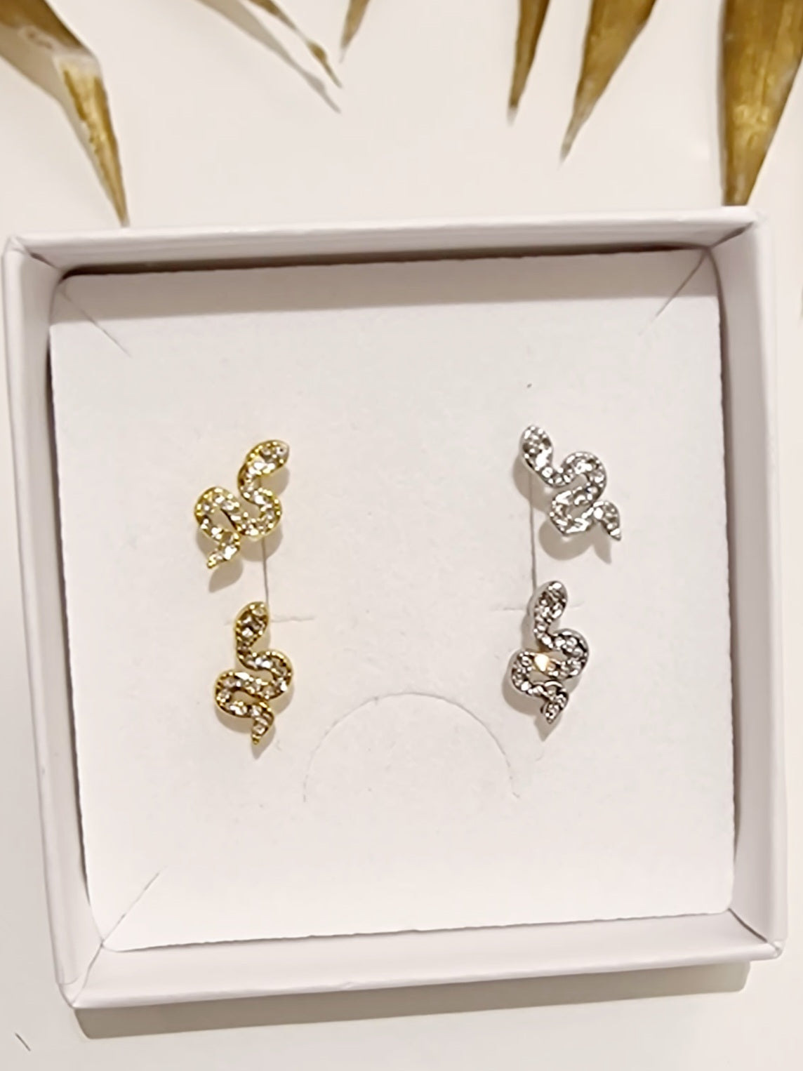 BOUCLES D'OREILLES HAIDY ACIER