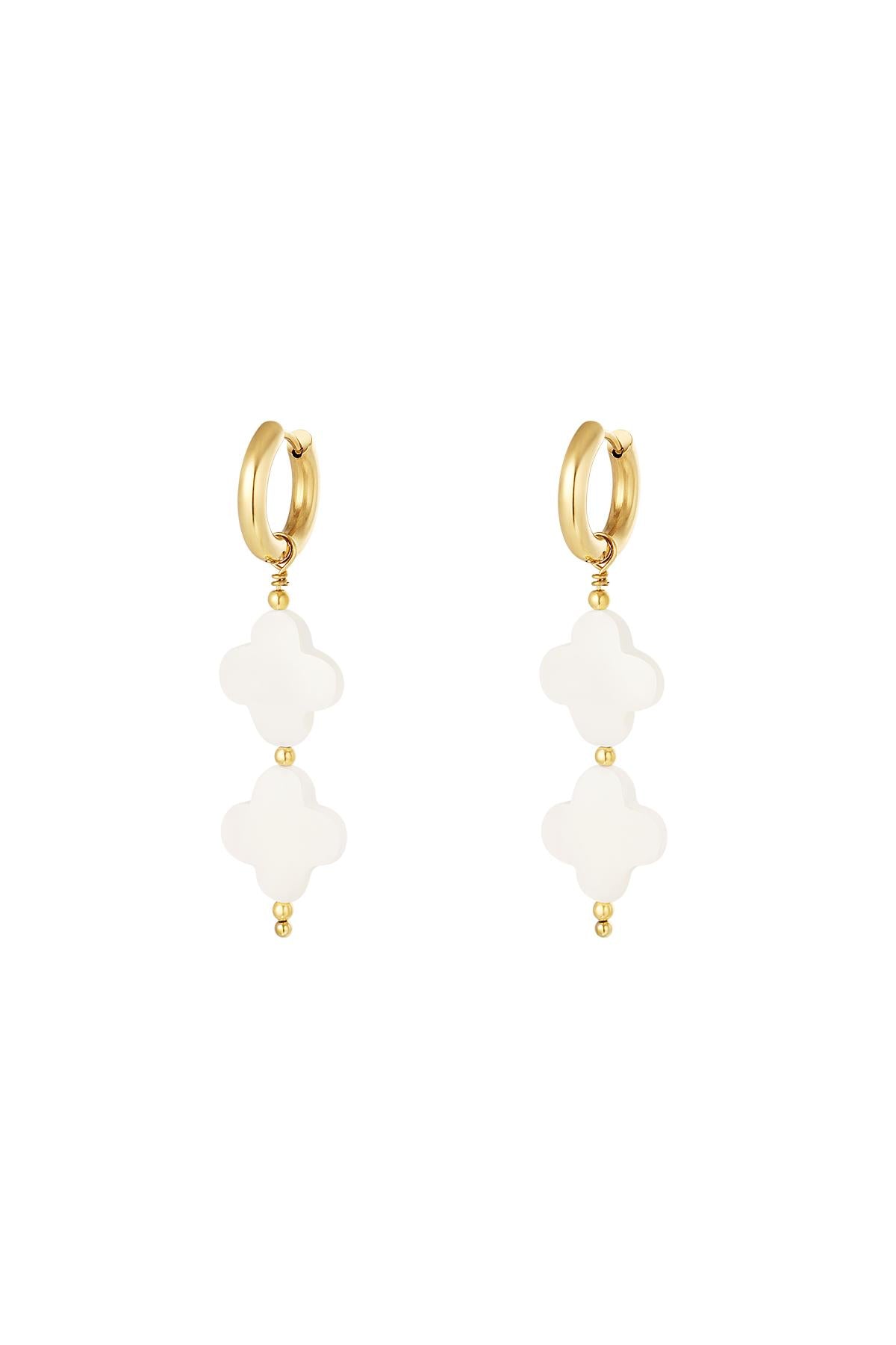 BOUCLES D'OREILLES ADYSON ACIER OR