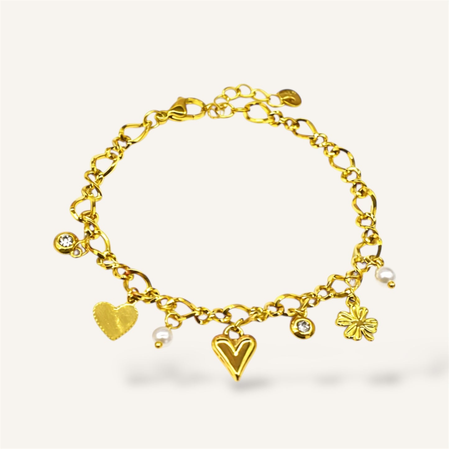 BRACELET AMBER ACIER