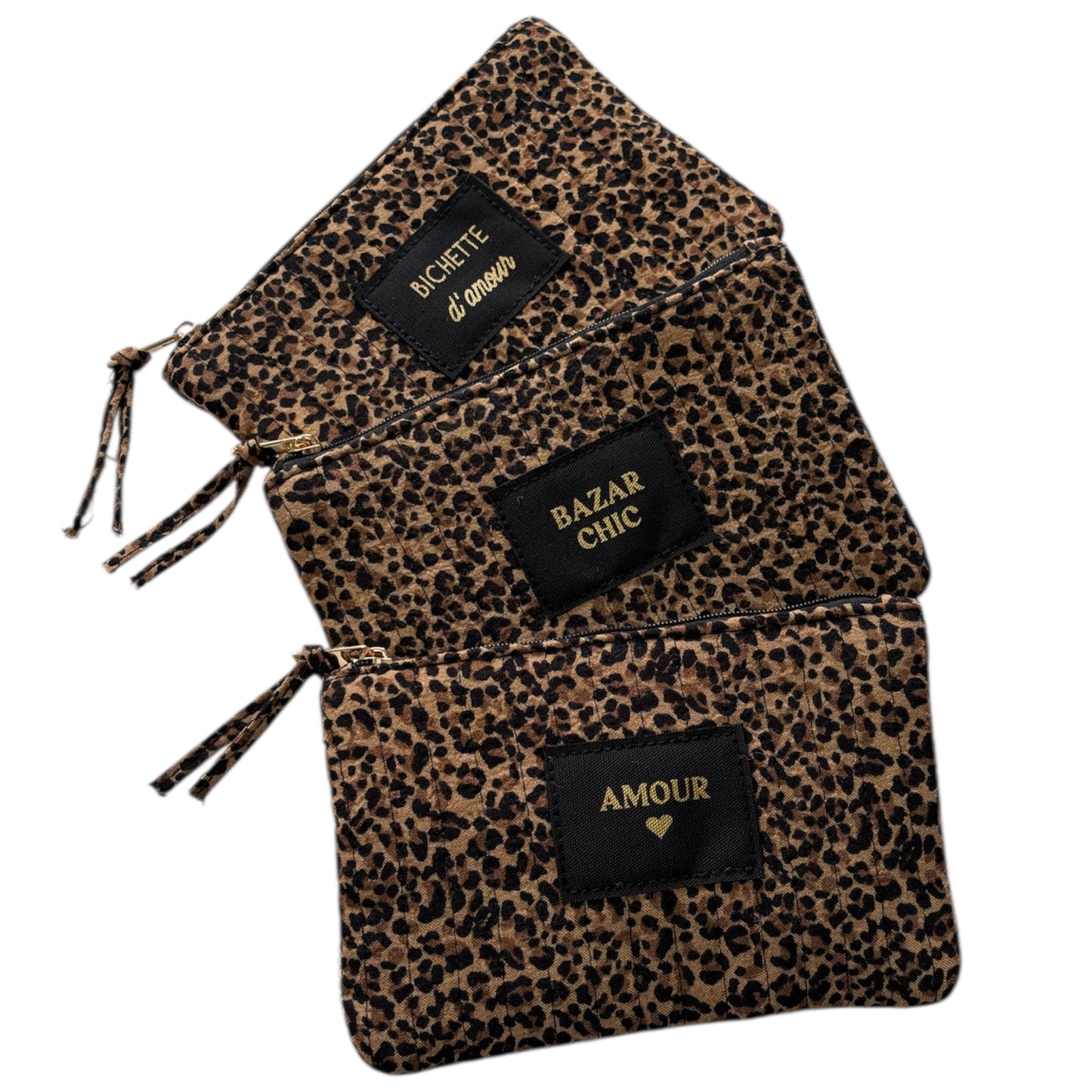 POCHETTE MESSAGE LÉOPARD