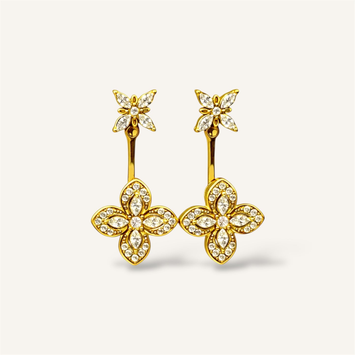 BOUCLES D’OREILLES JULIANA ACIER