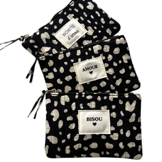 POCHETTE MESSAGE NOIR