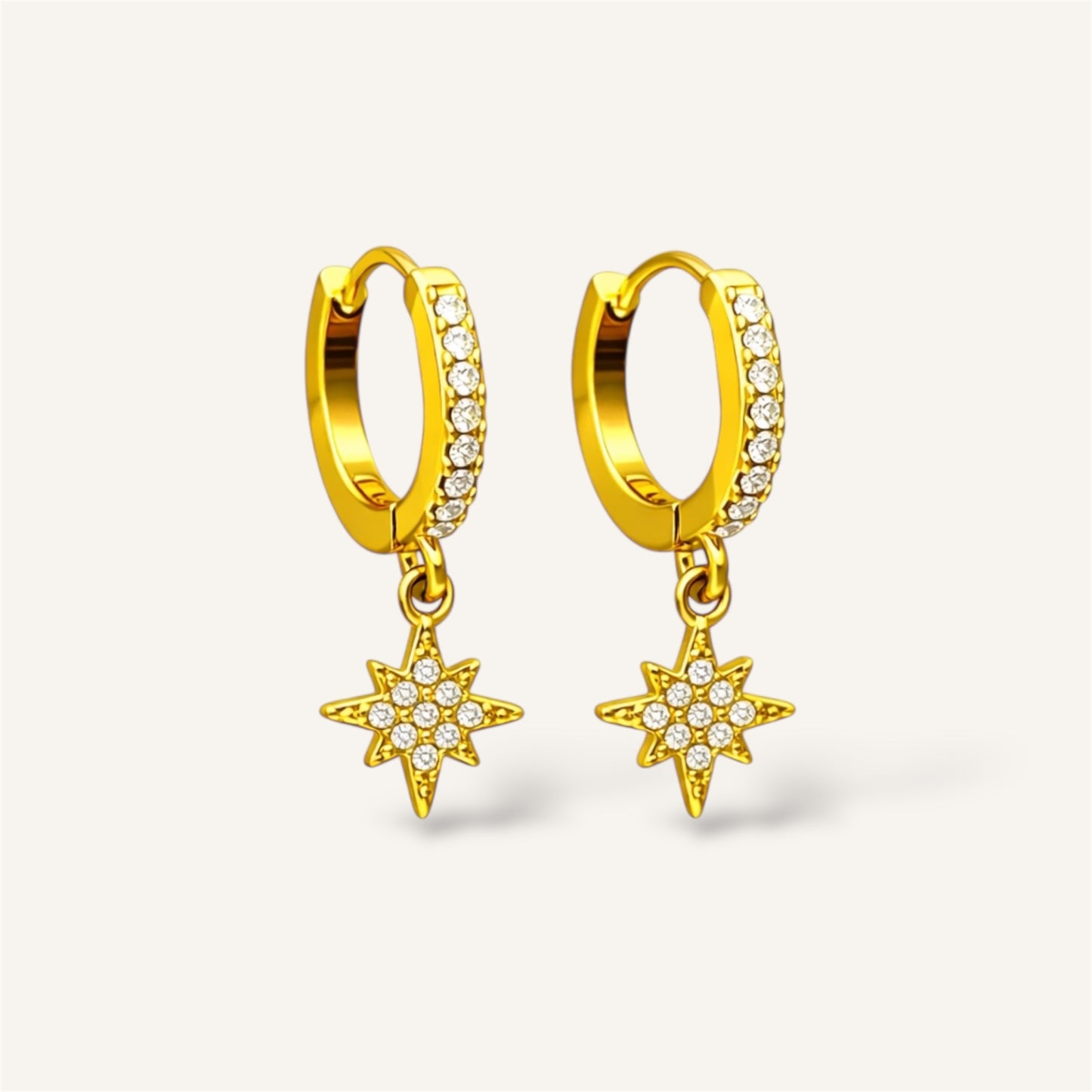 BOUCLES D’OREILLES BLAIR ACIER