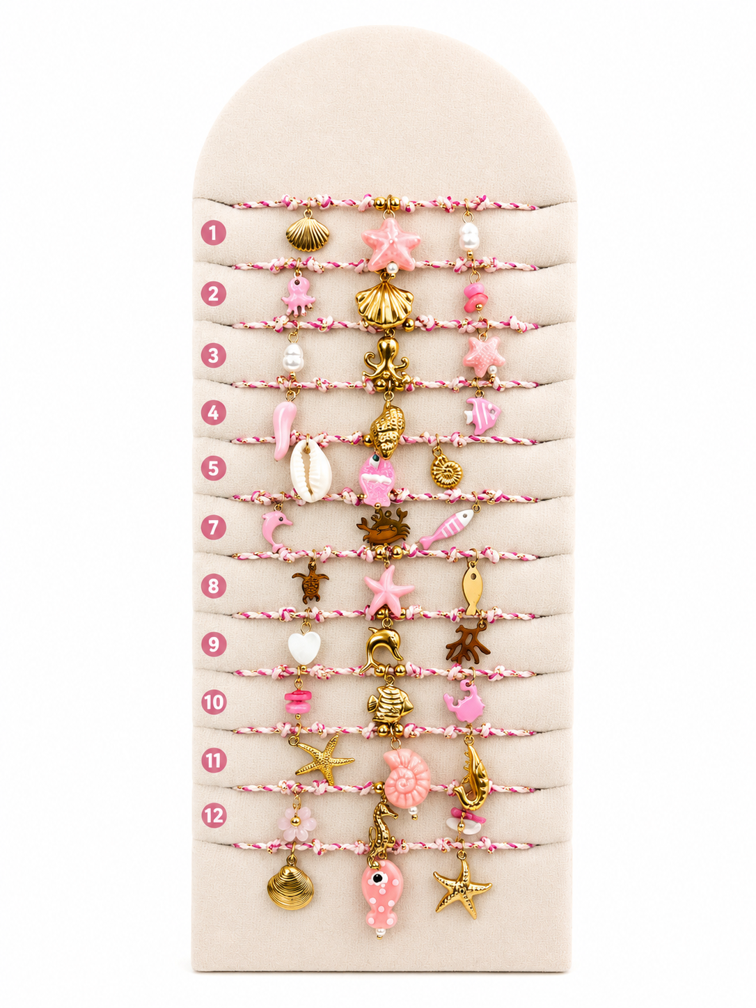 BRACELET ROSALIA ACIER OR
