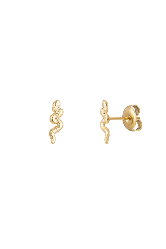 BOUCLES D’OREILLES MARIANNE ACIER OR