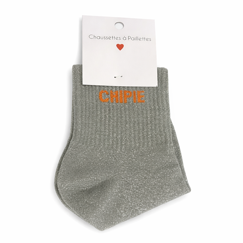 CHAUSSETTES À PAILLETTES-CHIPIE
