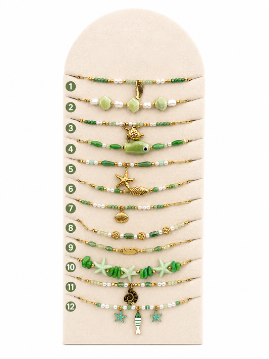 BRACELET LAGUNA ACIER OR
