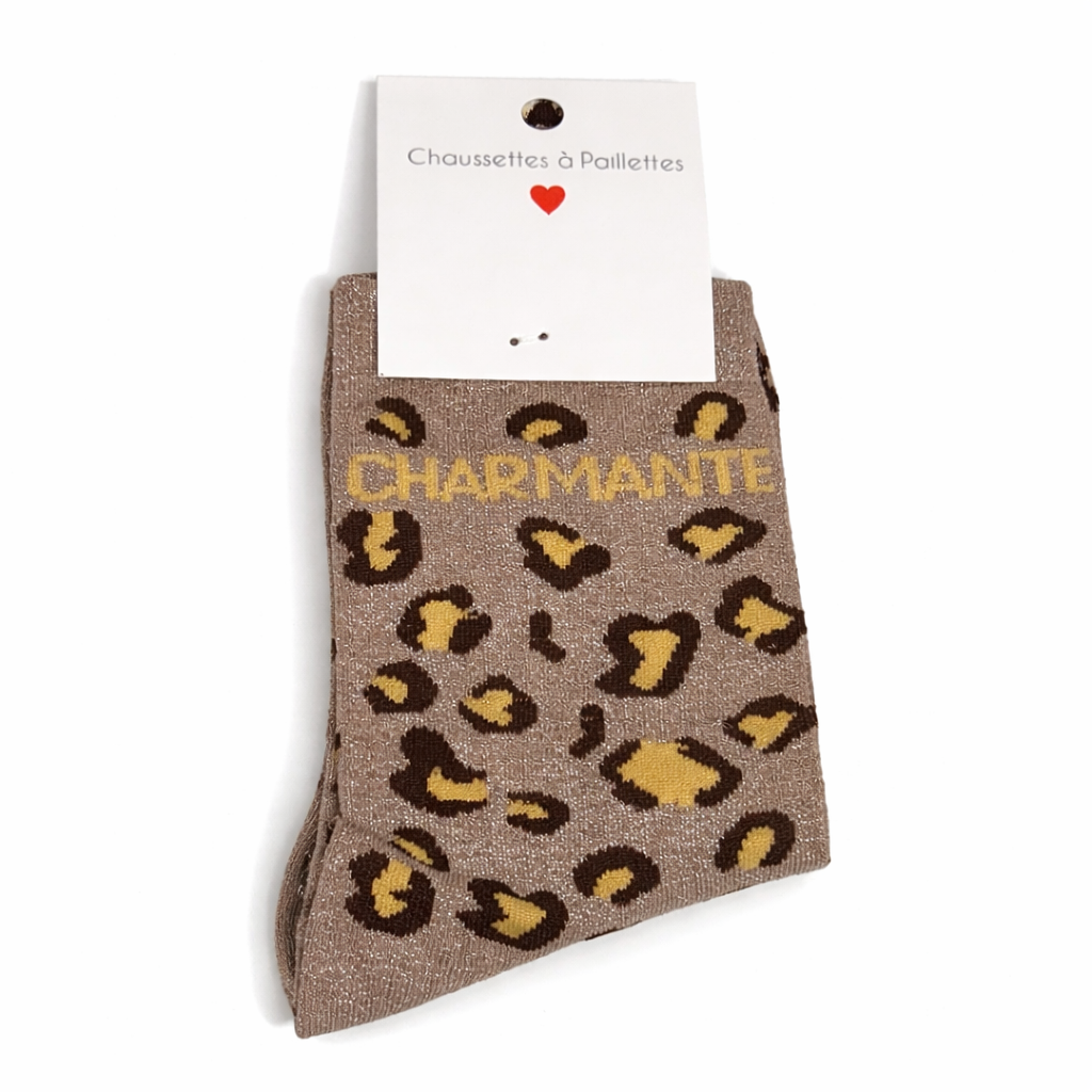 CHAUSSETTES À PAILLETTES -CHARMANTE