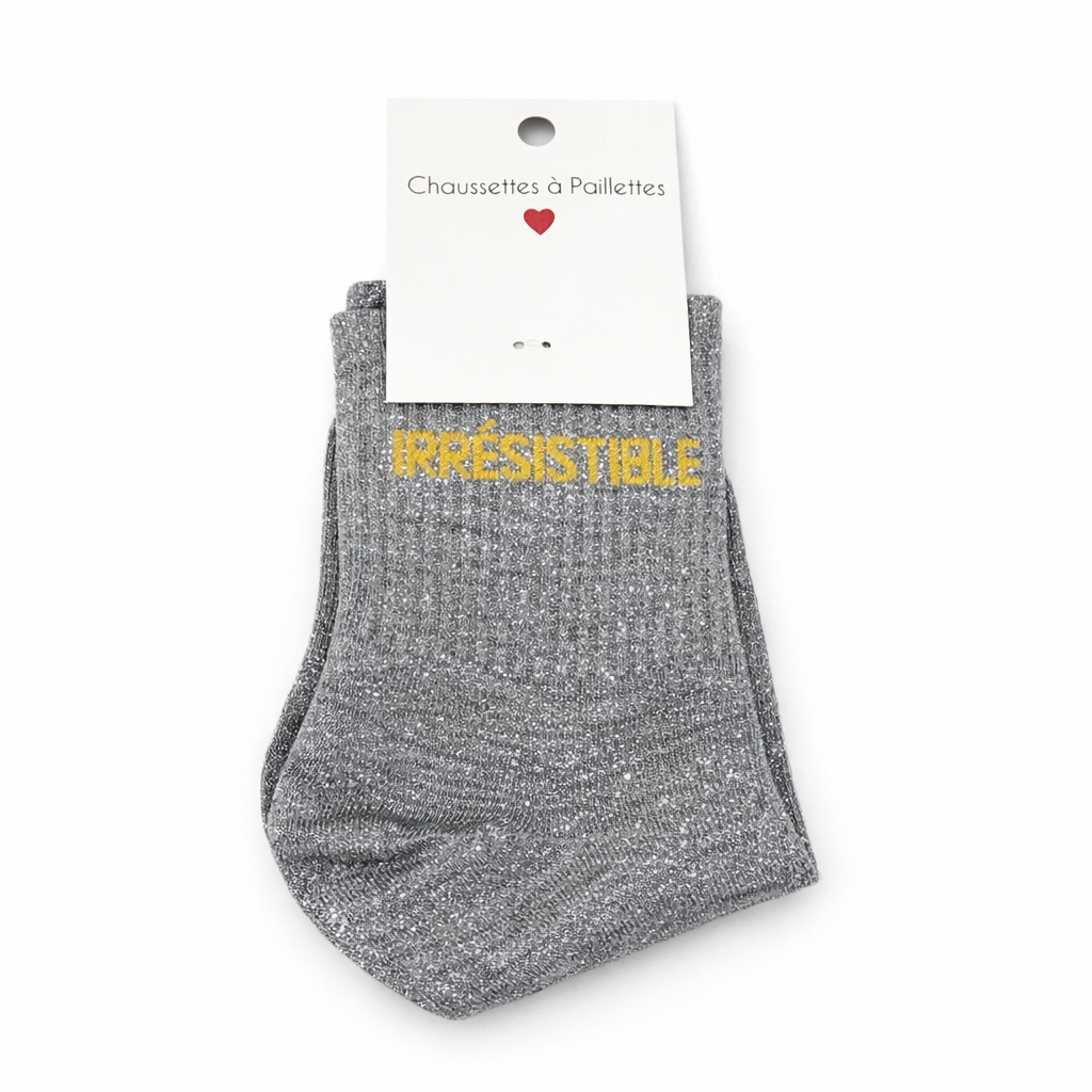 CHAUSSETTES À PAILLETTES - IRRÉSISTIBLE