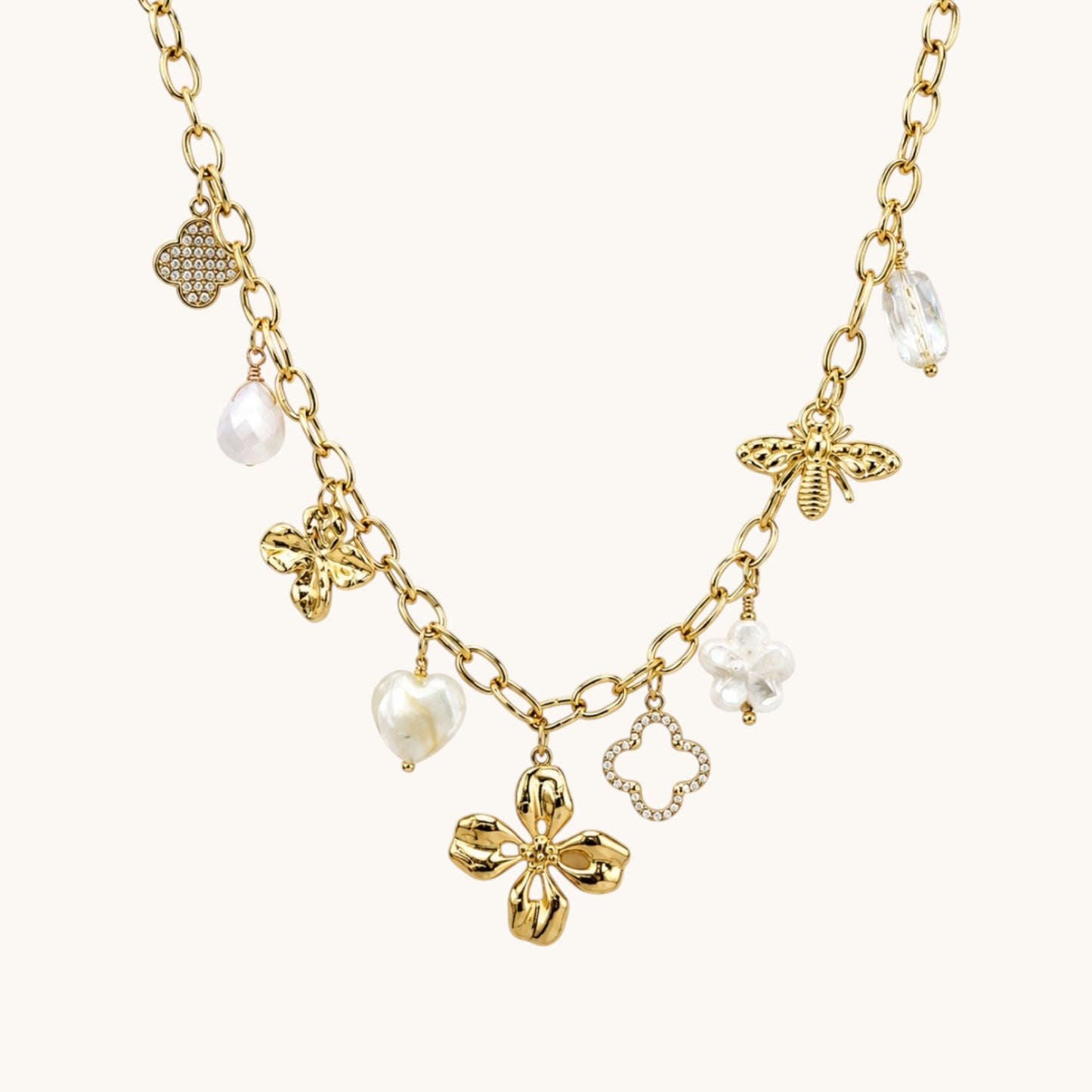 COLLIER LIVIA BLANC
