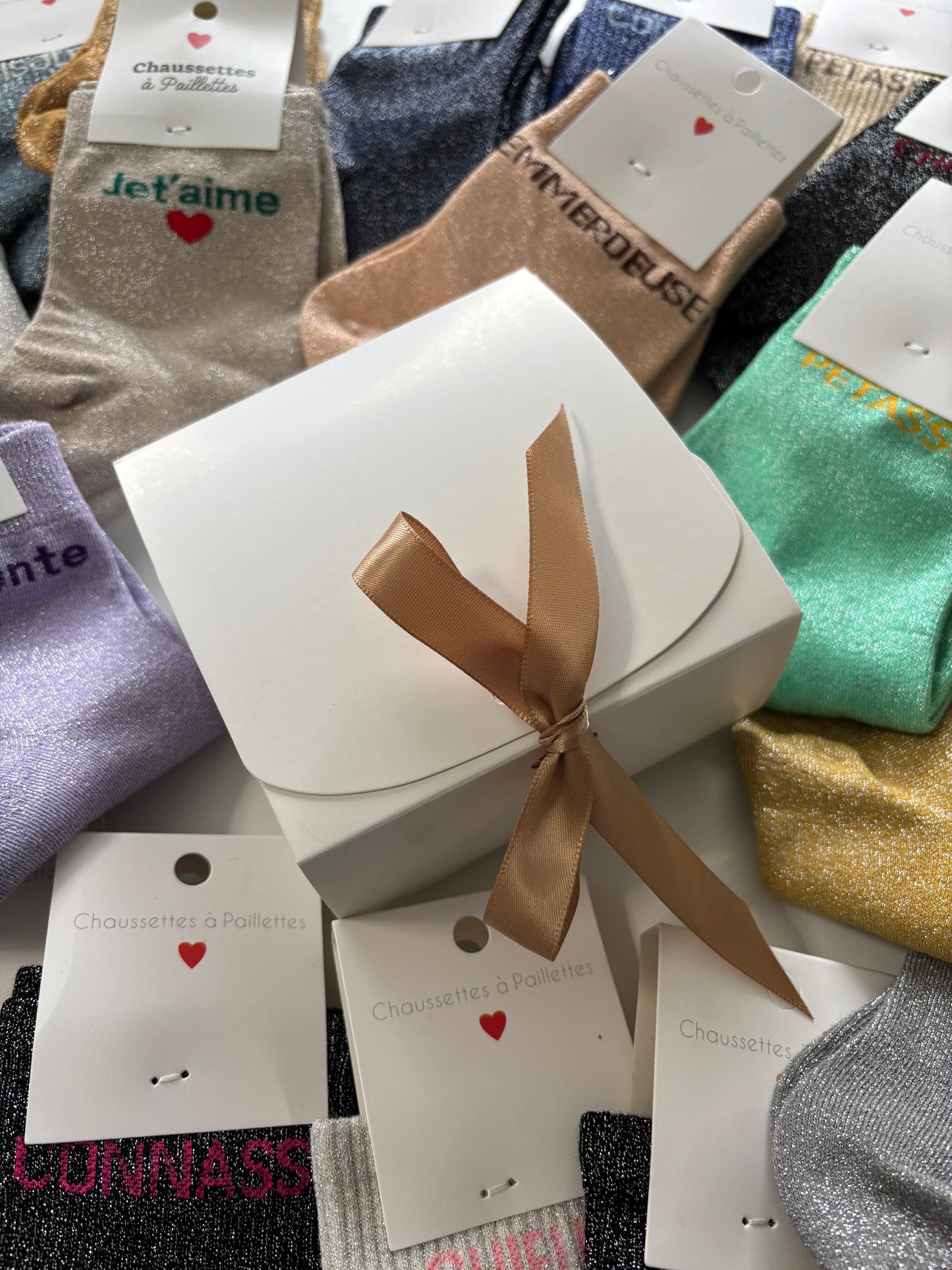 Chaussettes à Paillettes