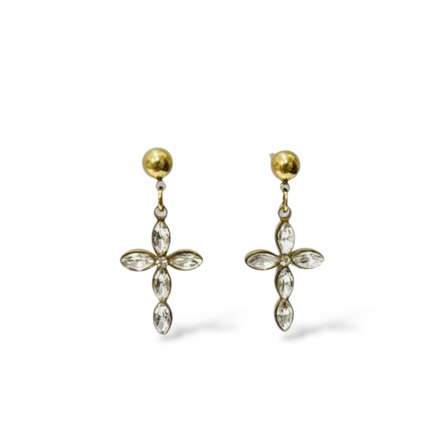 BOUCLES D’OREILLES ROXI ACIER OR