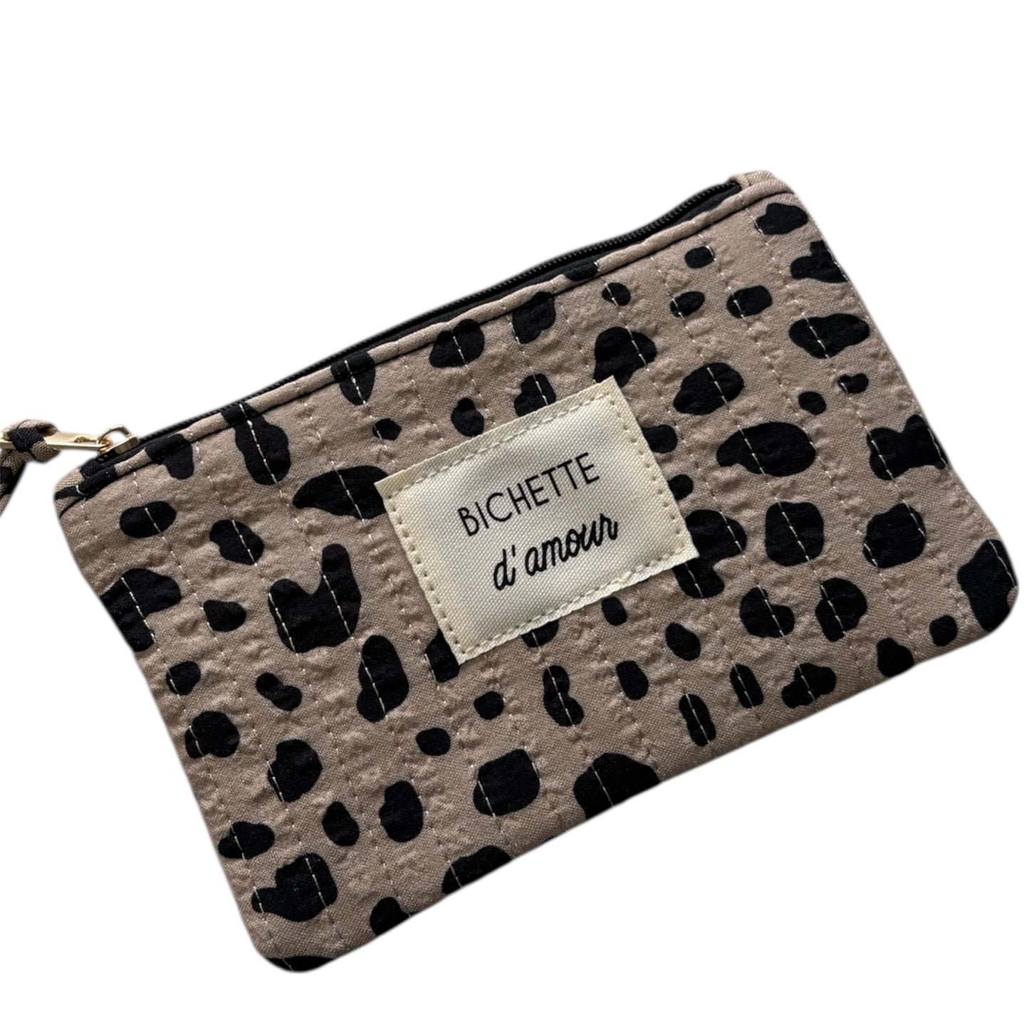 POCHETTE MESSAGE BEIGE