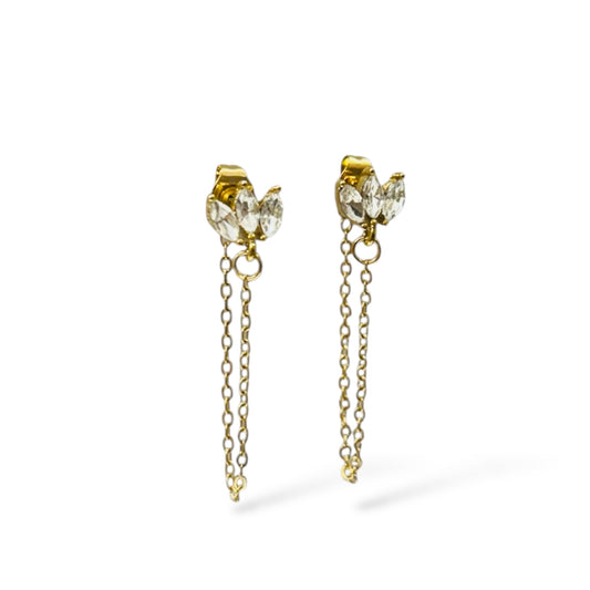 BOUCLES D’OREILLES LANA ACIER