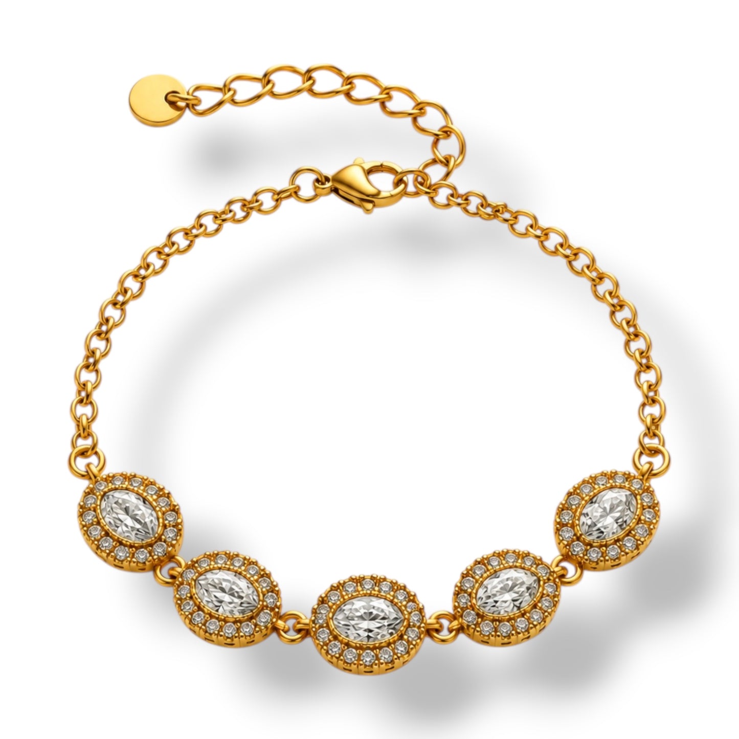 BRACELET ISALYS – DORÉ & ARGENTÉ