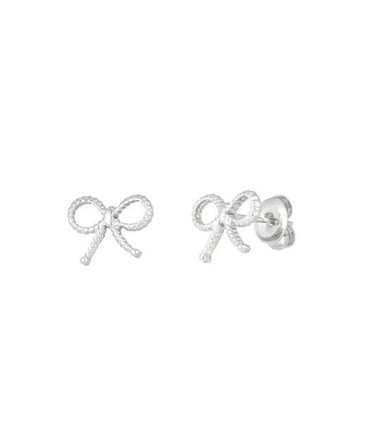 BOUCLES D’OREILLES CLEO ACIER ARGENT