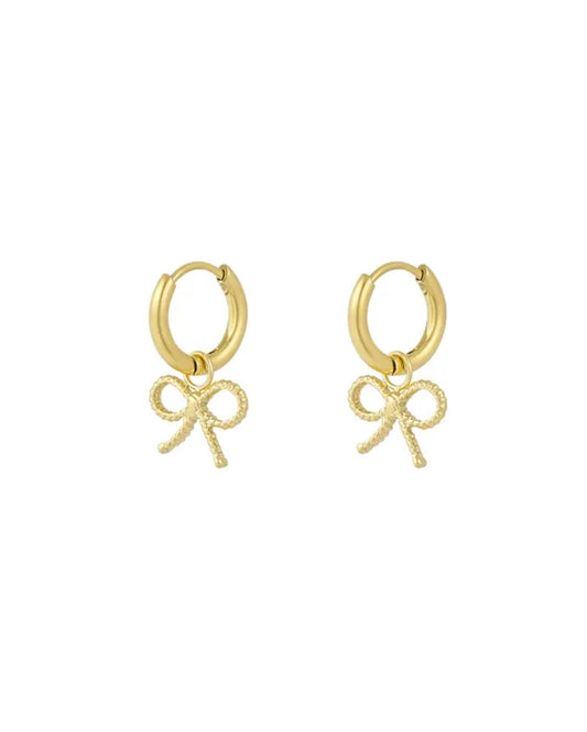 BOUCLES D’OREILLES KLARYSS ACIER OR
