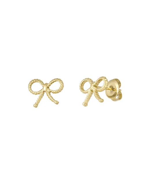 BOUCLES D’OREILLES CLEO ACIER OR