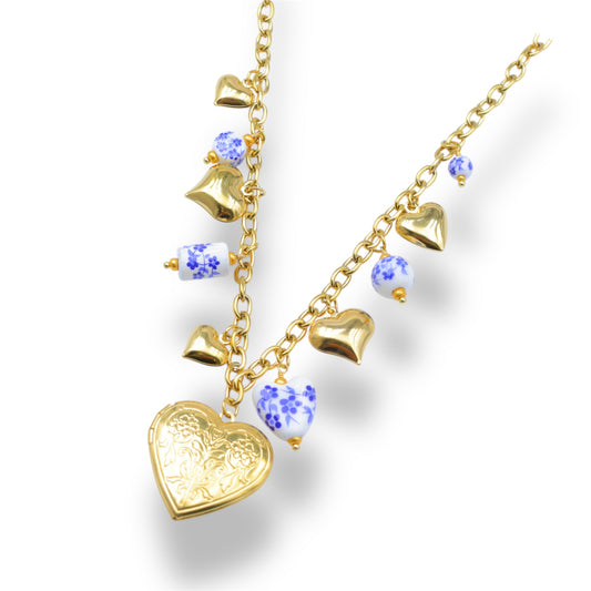 COLLIER AMIAH ACIER OR