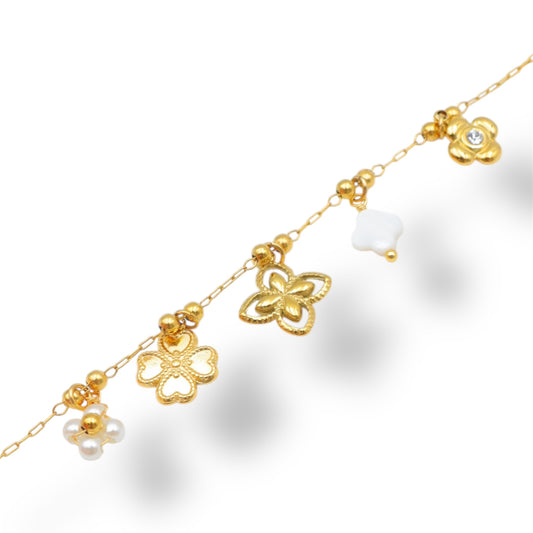 Bracelet ARIANA ACIER OR