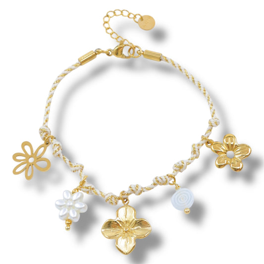 BRACELET BERENICE ACIER OR