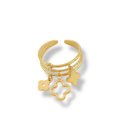 BAGUE REJANNE ACIER