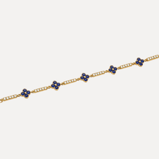 BRACELET EMERA BLEU ACIER