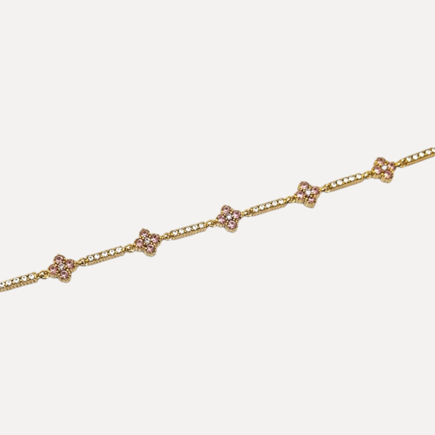 BRACELET EMERA ROSE ACIER