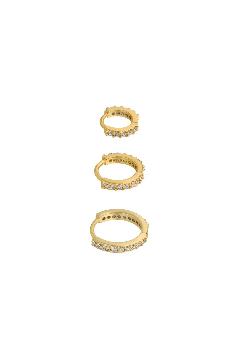 BOUCLES D’OREILLES CONSTANCE [lot de 3 paires ]