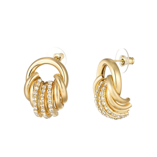 BOUCLE D’ OREILLES ALEXA ACIER OR