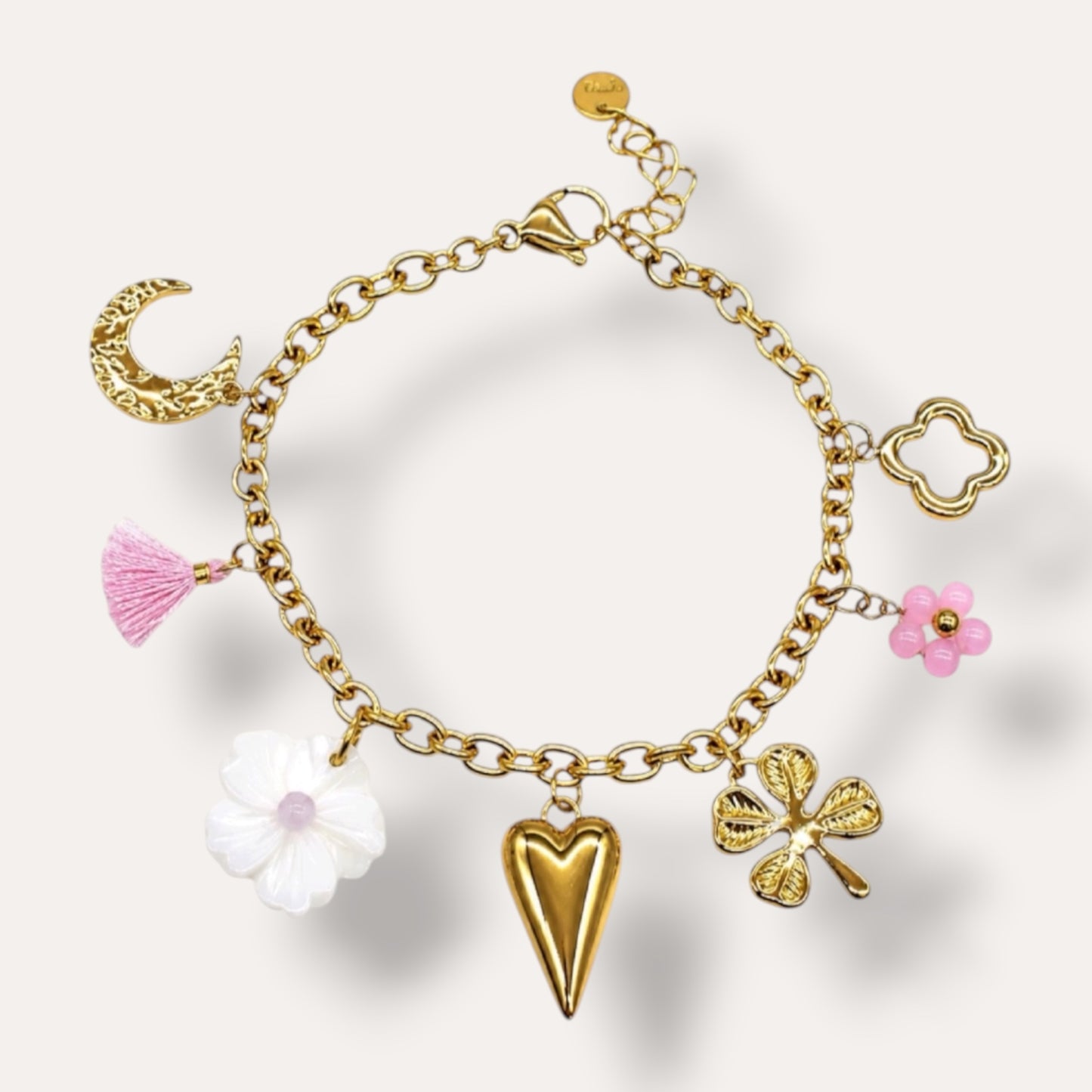BRACELET LUNA QUARTZ ROSE
