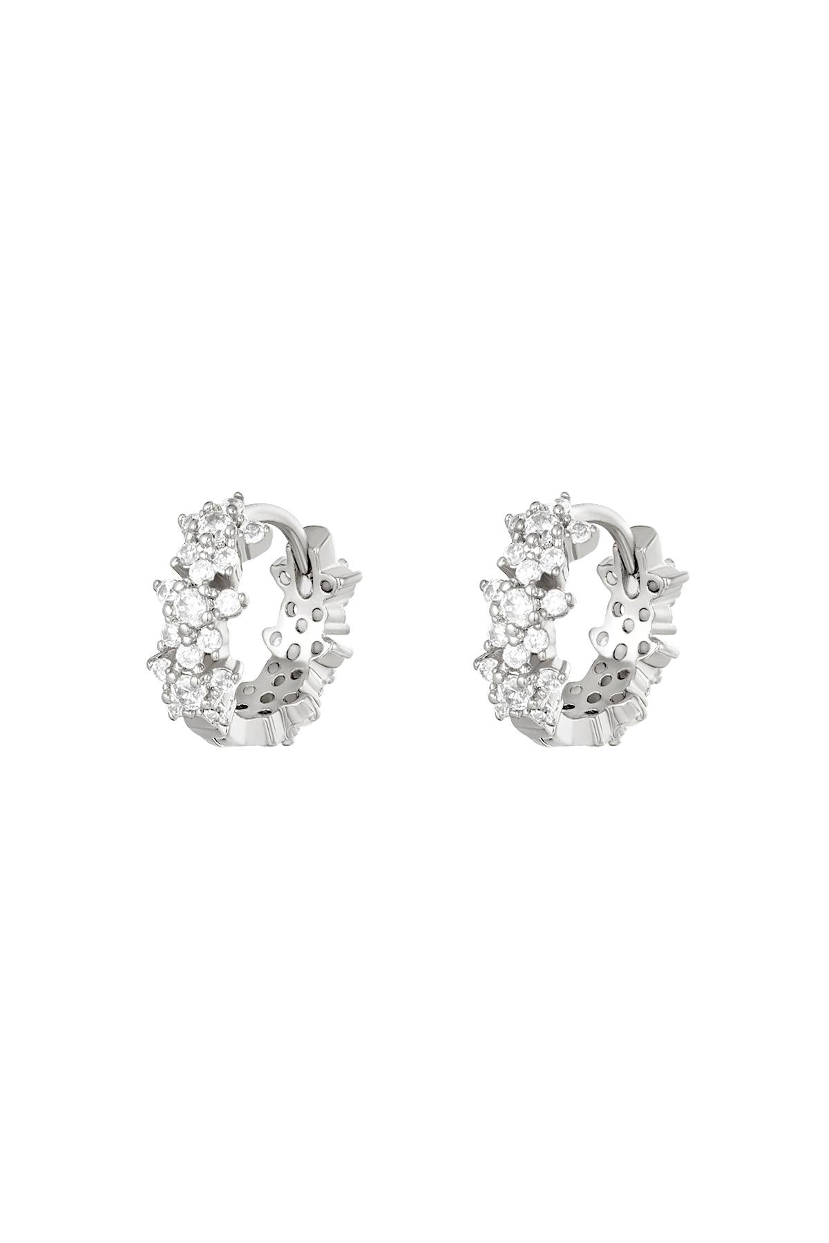 BOUCLES D’OREILLES SINDY ACIER ARGENT