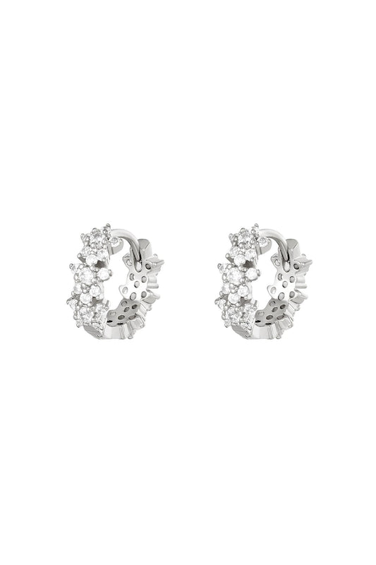 BOUCLES D’OREILLES SINDY ACIER ARGENT