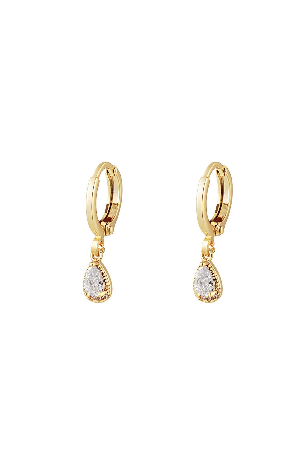 BOUCLES D’OREILLES ASELYA ACIER OR