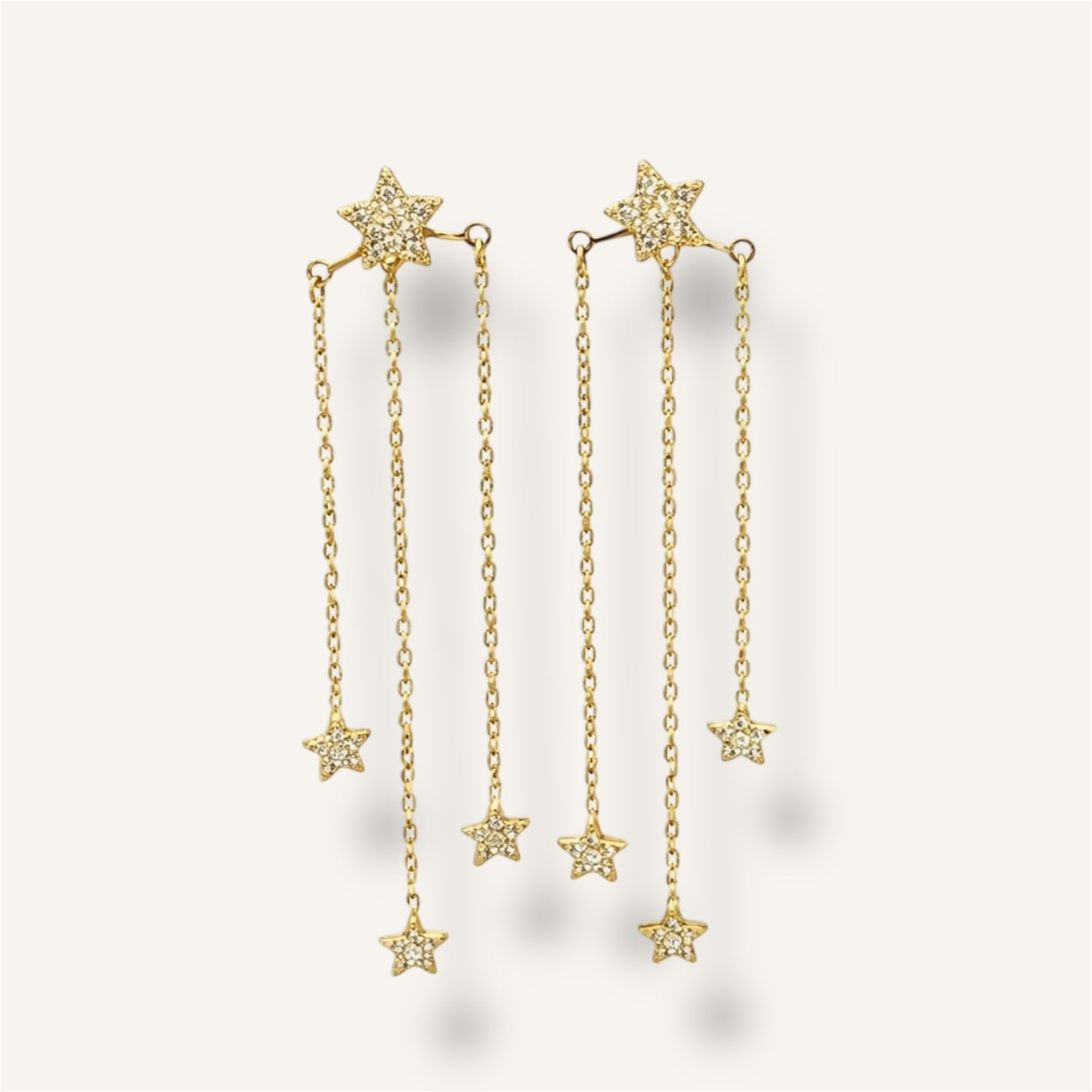 BOUCLES D’OREILLES SATEEM ACIER