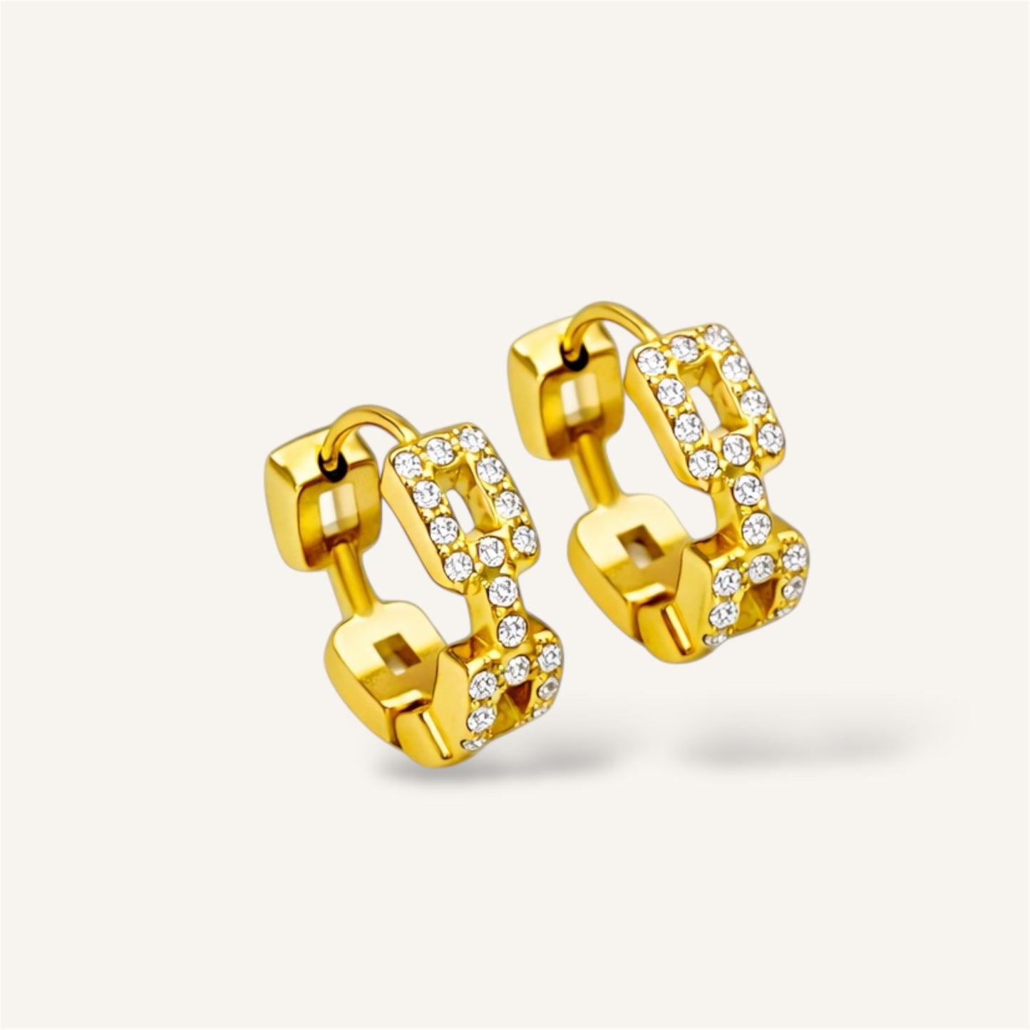 BOUCLES D’OREILLES JAYA ACIER