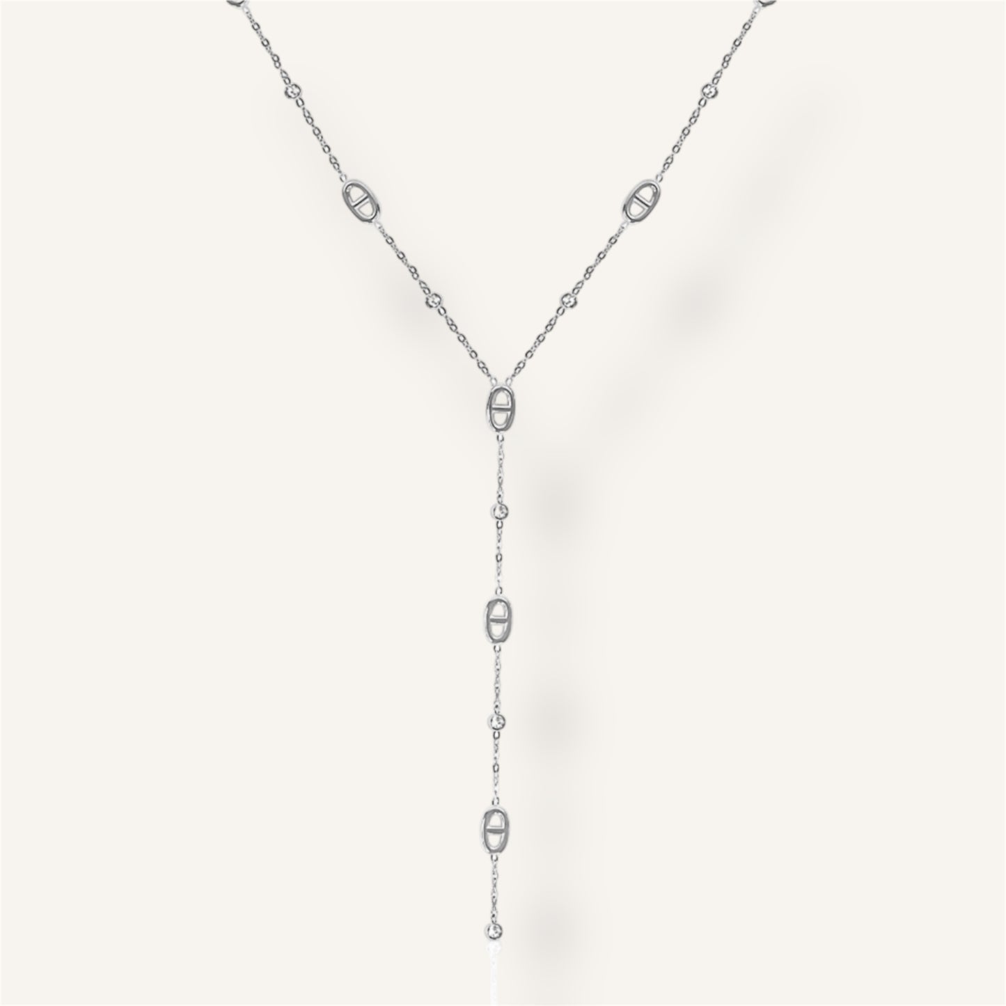 COLLIER LESIA ACIER OR