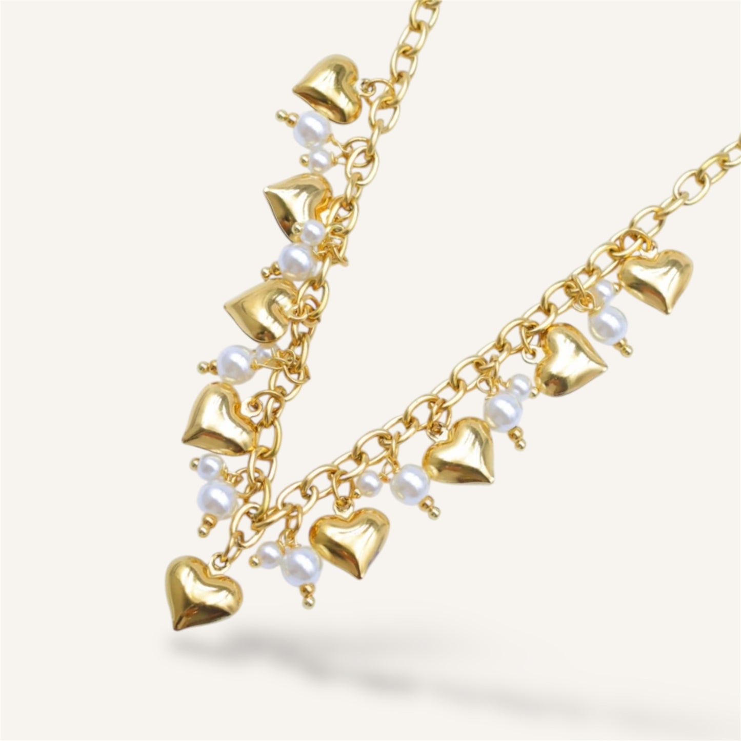COLLIER AMÉLIA ACIER OR
