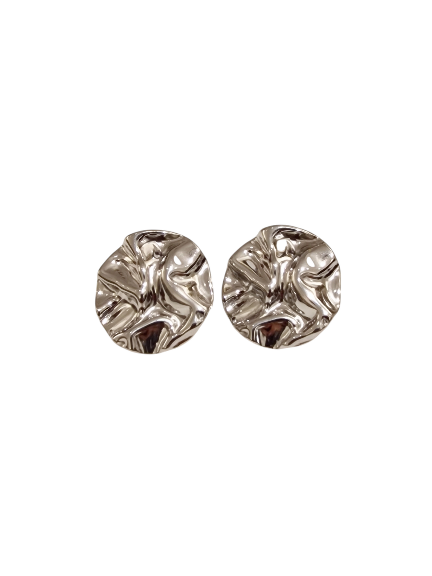 BOUCLES D'OREILLES PANAMA ACIER