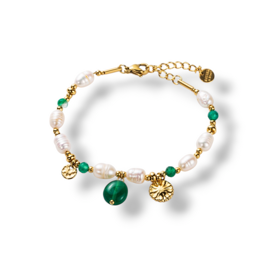 BRACELET JULIA ACIER OR