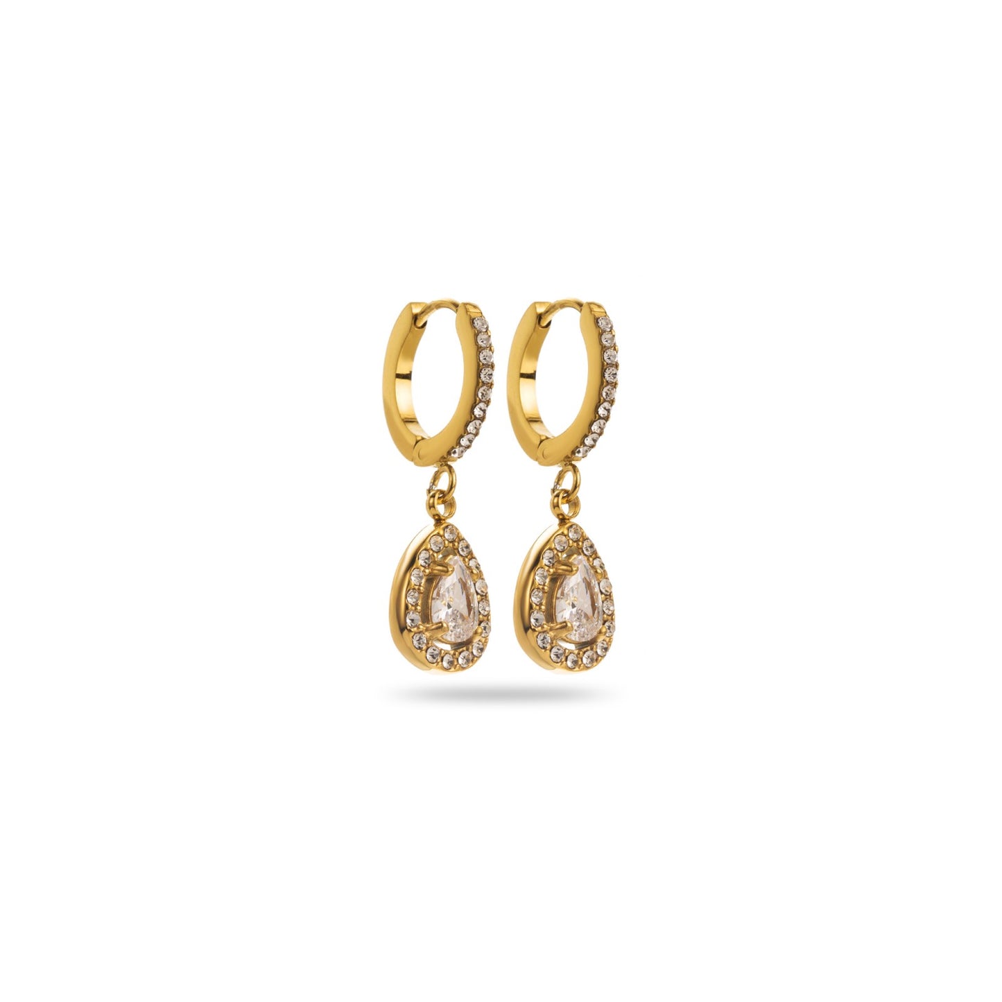 BOUCLES D'OREILLES HILANA ACIER