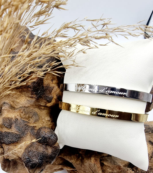 Jonc message (Mamie d'amour) - Collection SR